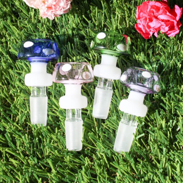 4-Pack Unique Mushroom Bowl Pieces 14mm